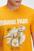 Camiseta manga corta estampada de Jurassic Park