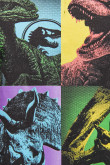 Camiseta manga corta estampada de Jurassic Park