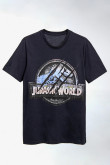 Camiseta manga corta estampada de Jurassic Park