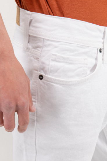 PANTALON SLIM UNICOLOR