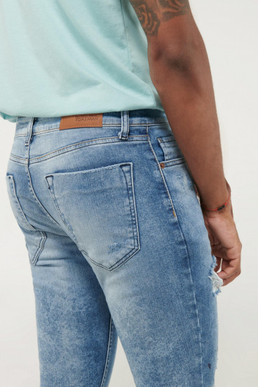 Jean super skinny rotos