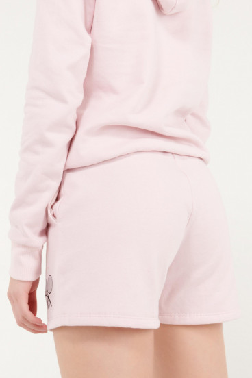 Short con bolsillos y estampado