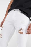 Jean skinny con rotos