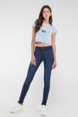 Jean Jegging tiro alto