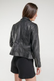 Chaqueta efecto piel