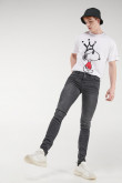 Jean skinny con rotos