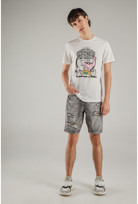 Bermuda denim slim